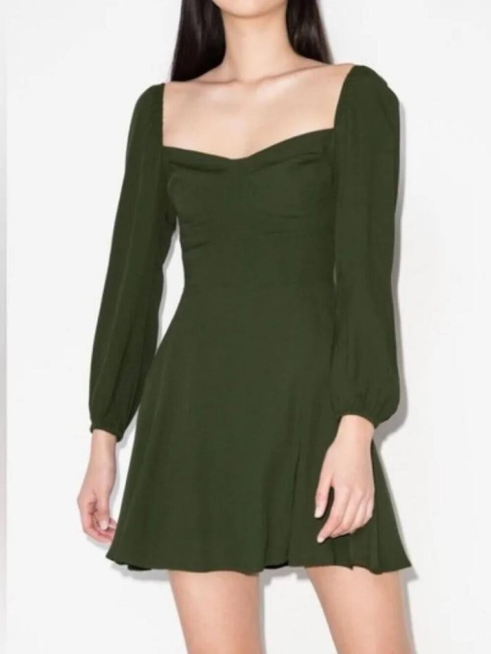 Reformation Mochi Dress in Fern size 4 - Never Worn